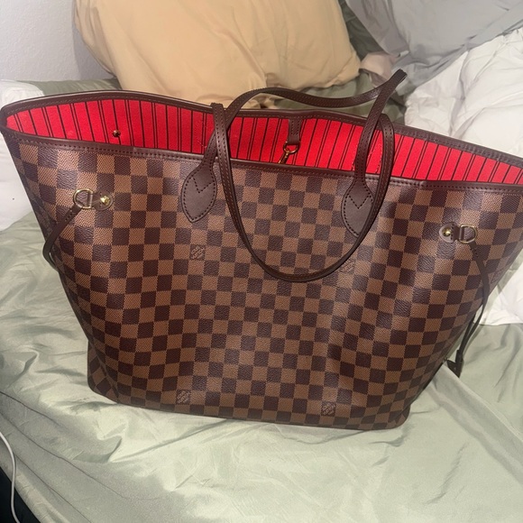Louis Vuitton Neverfull GM Tote GM Brown Leather - Picture 1 of 9
